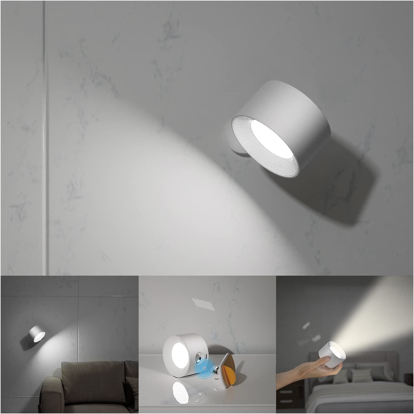 WallLight™ | LED-Wandleuchte, Kabellos