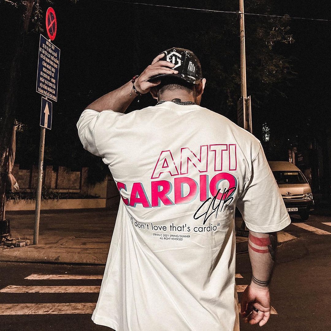 AntiCardio™ | Chemise de gym surdimensionnée (unisexe)
