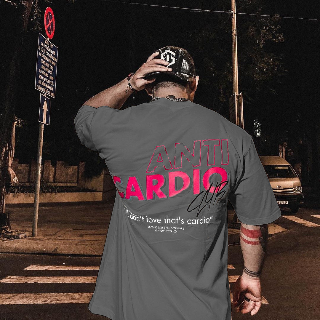 AntiCardio™ | Chemise de gym surdimensionnée (unisexe)