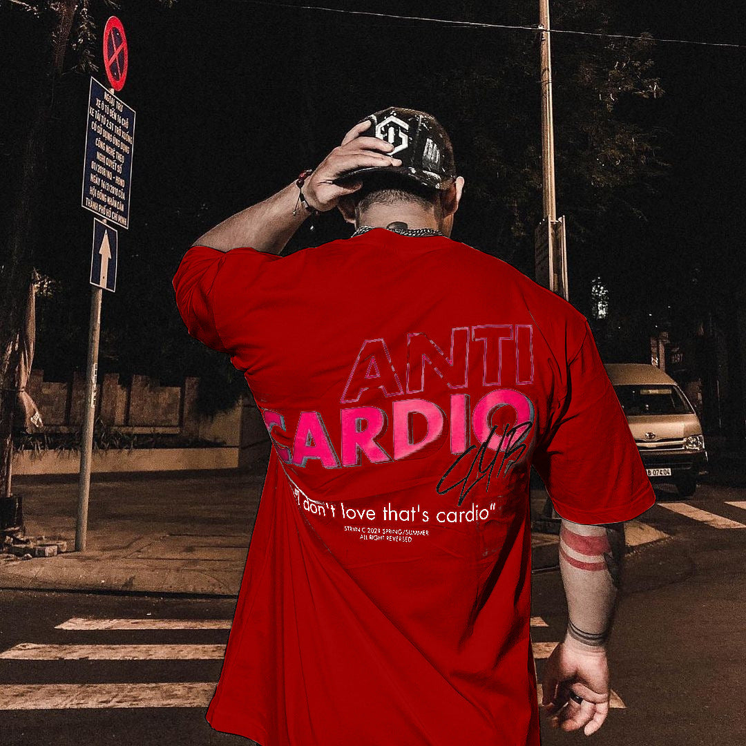 AntiCardio™ | Chemise de gym surdimensionnée (unisexe)