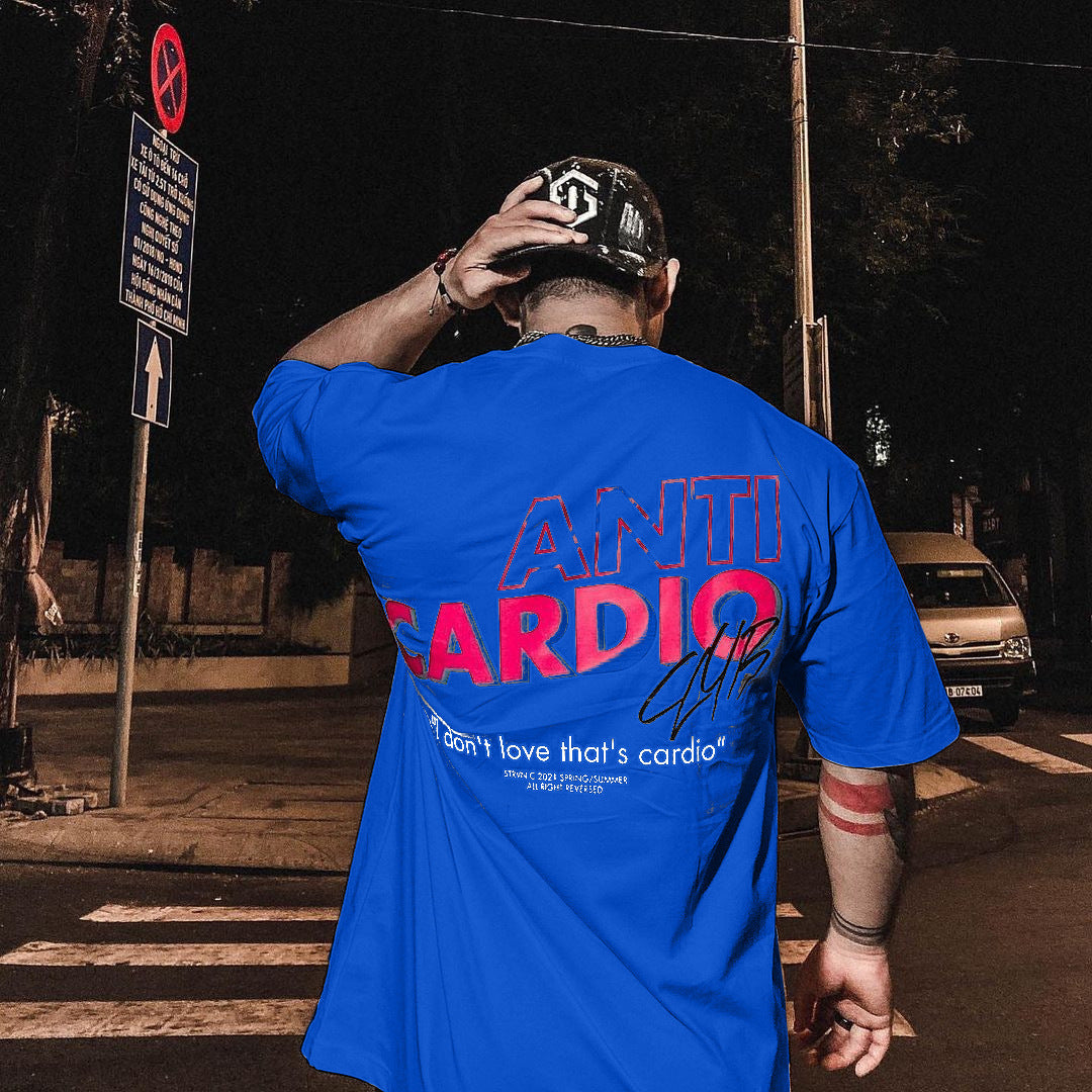 AntiCardio™ | Chemise de gym surdimensionnée (unisexe)
