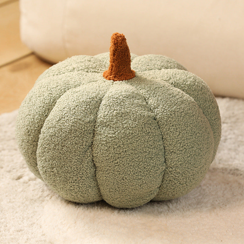 Cozy pumpkin decorative pillow