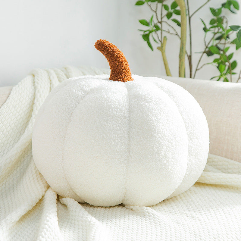 Cozy pumpkin decorative pillow
